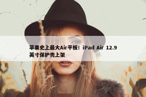 苹果史上最大Air平板！iPad Air 12.9英寸保护壳上架